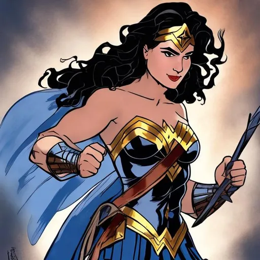 Prompt: GREEK WONDERWOMAN 