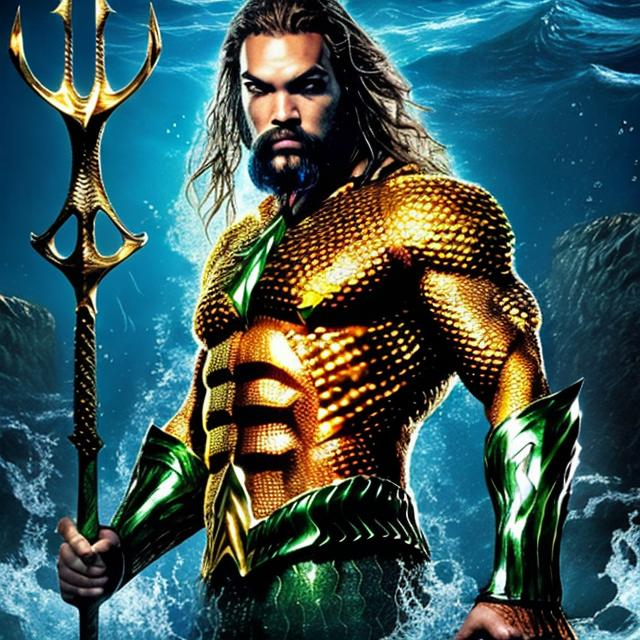 Prompt: AQUAMAN 