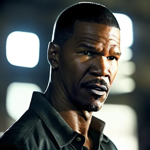 Prompt: JAMIE FOXX AS JACK REACHER