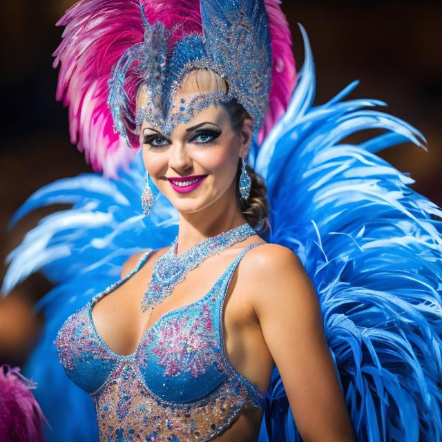 Prompt: BEAUTIFUL SHOWGIRL