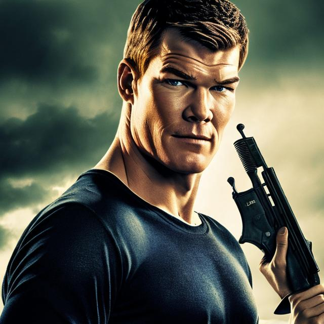 Prompt: ALAN RITCHSON AS JACK REACHER