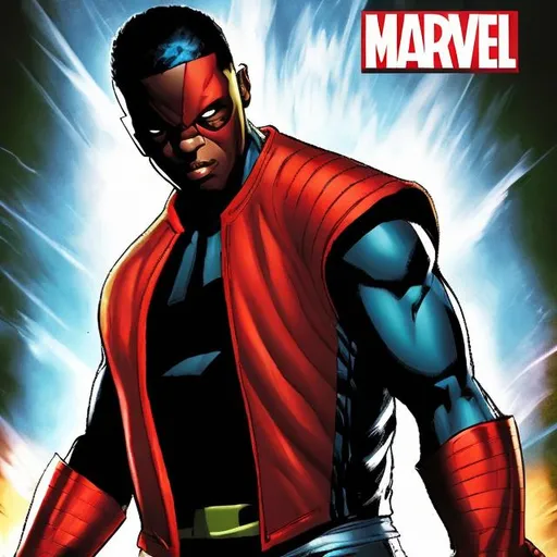 Prompt: MARVEL COMICS BLADE SUPERHERO 