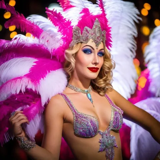 Prompt: BEAUTIFUL SHOWGIRL