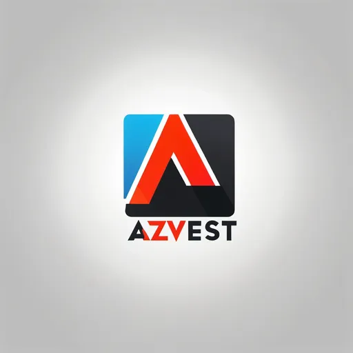 Prompt: (logo) design use Azvest word, featuring a (YouTube Automation related icon), incorporating the iconic (YouTube Play Button), sleek and modern aesthetics, vibrant and appealing color palette with a professional touch, captivating and memorable, minimalist design elements, high definition quality, perfect for showcasing a professional online presence.
