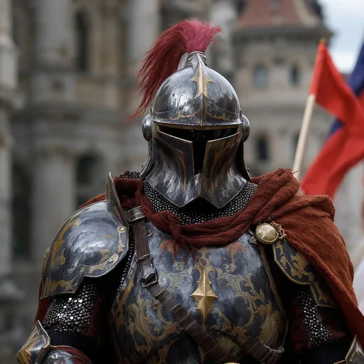 Prompt: medieval clone trooper knight 