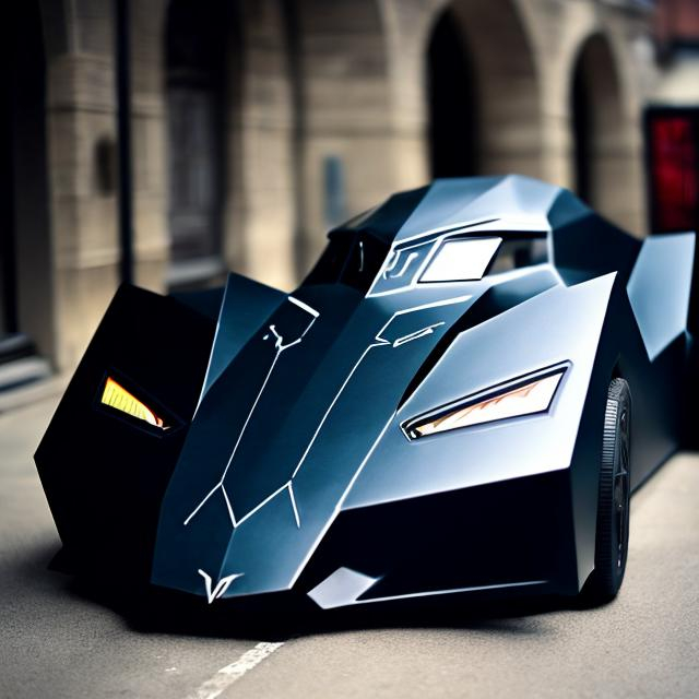 Prompt: batmobile 