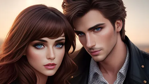 Prompt: hyperrealistic, photoshoot, handsome man, beautiful girl, passion, hot, {perfect eyes}, {perfect face}, {different hair color}, posing together in a photo, dreamy eyes, perfect composition, detailed face, realistic, super detailed, 8k, high quality, artstation, sharp focus, studio photo, intricate details, highly detailed, by greg rutkowski