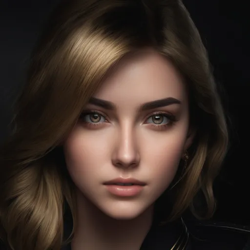 Prompt: photorealistic, 25 year old girl, golden blonde hair, gray eyes, detailed eyes, black background, perfect composition, detailed face, realistic, super detailed, 8k, high quality, artstation, sharp focus, studio photo, intricate details, highly detailed, by greg rutkowski, (extremely detailed CG unity 8k wallpaper), trending on ArtStation, trending on CGSociety, Intricate, High Detail, sharp focus, dramatic, photorealistic painting art by midjourney and greg rutkowski, the most beautiful artwork in the world