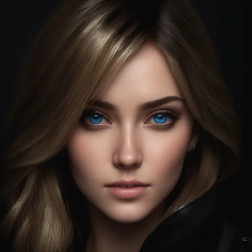 Prompt: photorealistic, 28 year old girl, blonde hair, blue eyes, detailed eyes, black background, perfect composition, detailed face, realistic, super detailed, 8k, high quality, artstation, sharp focus, studio photo, intricate details, highly detailed, by greg rutkowski, (extremely detailed CG unity 8k wallpaper), trending on ArtStation, trending on CGSociety, Intricate, High Detail, sharp focus, dramatic, photorealistic painting art by midjourney and greg rutkowski, the most beautiful artwork in the world