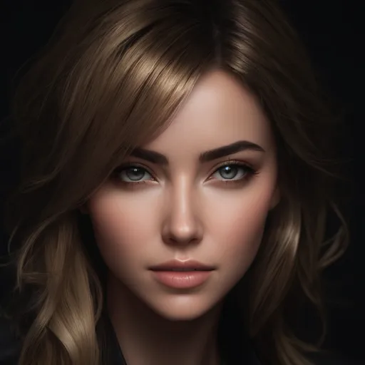 Prompt: photorealistic, 28 year old girl, blonde hair, gray eyes, detailed eyes, black background, perfect composition, detailed face, realistic, super detailed, 8k, high quality, artstation, sharp focus, studio photo, intricate details, highly detailed, by greg rutkowski, (extremely detailed CG unity 8k wallpaper), trending on ArtStation, trending on CGSociety, Intricate, High Detail, sharp focus, dramatic, photorealistic painting art by midjourney and greg rutkowski, the most beautiful artwork in the world