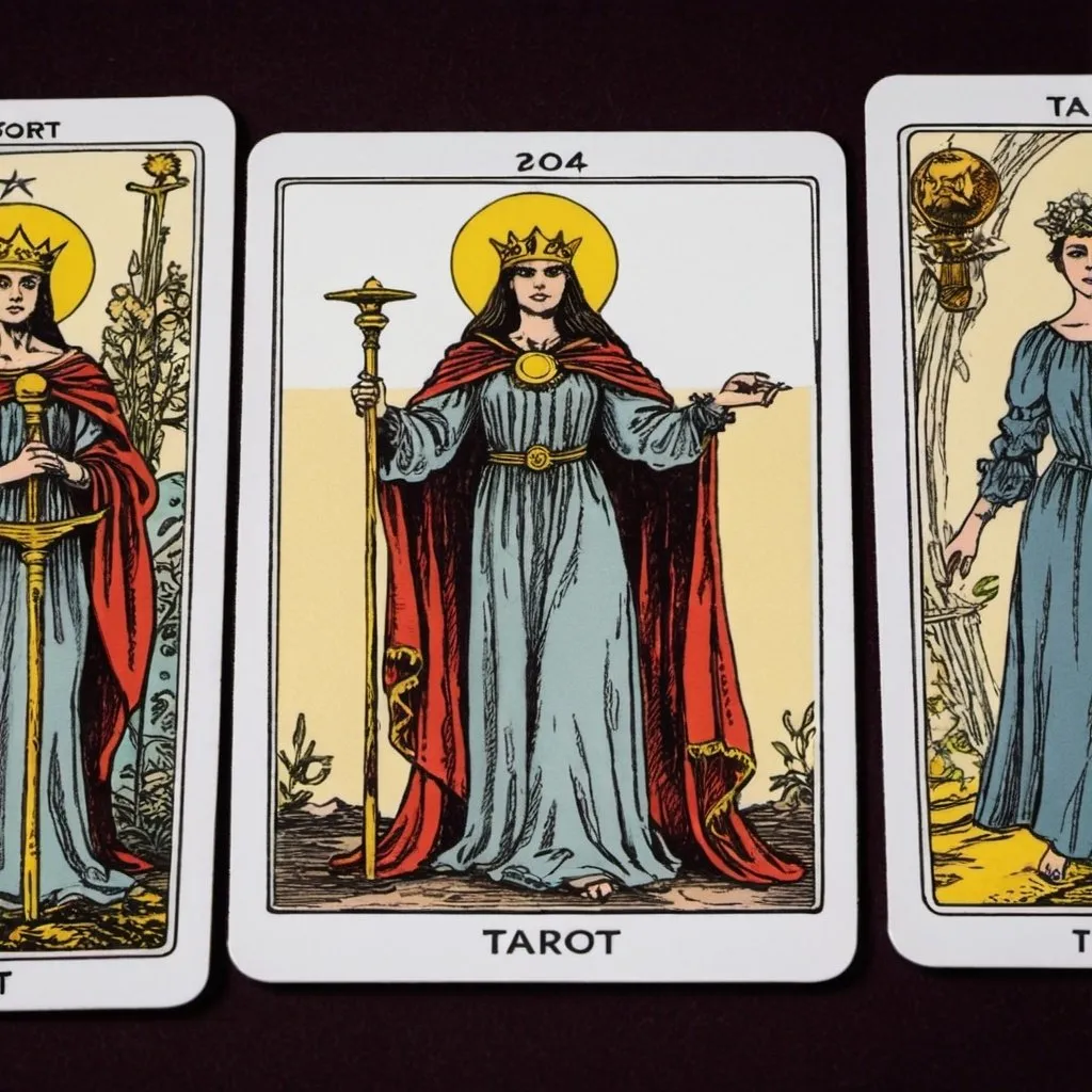 Prompt: create a deck of 2024 tarot cards 