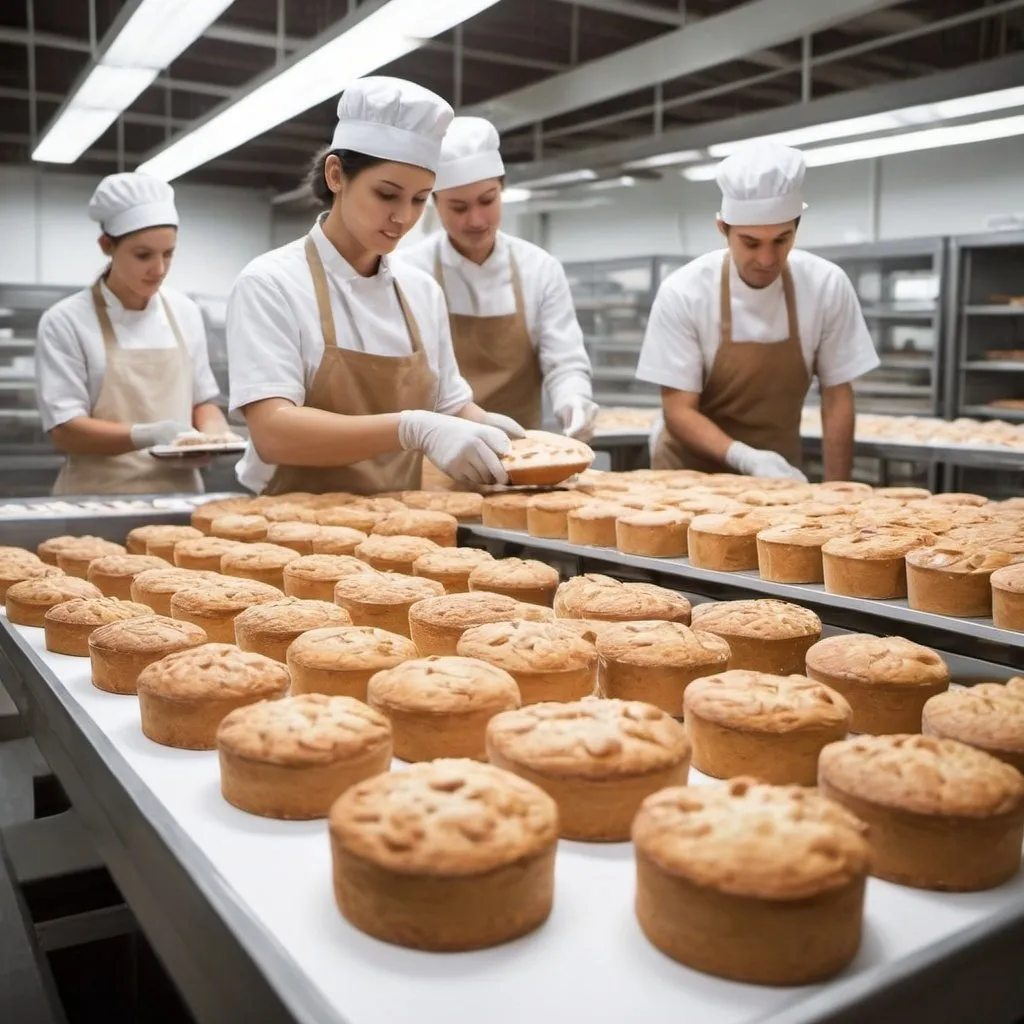 Prompt: Create a case study of FIFO for Bakery Products in a Production Facility