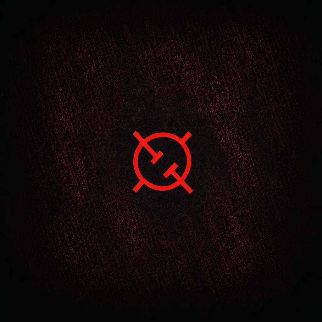 Prompt: wallpaper about programming 
black and red