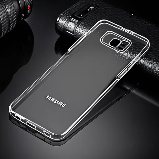 Prompt:  Cover for Samsung Galaxy S 23 ultra-silicon transparent 