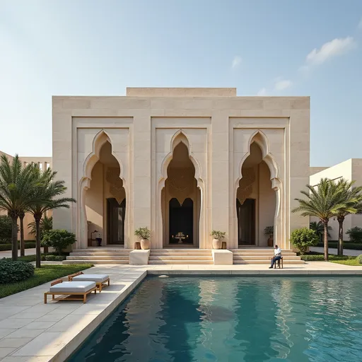 Prompt: house of wisdom sharjah
