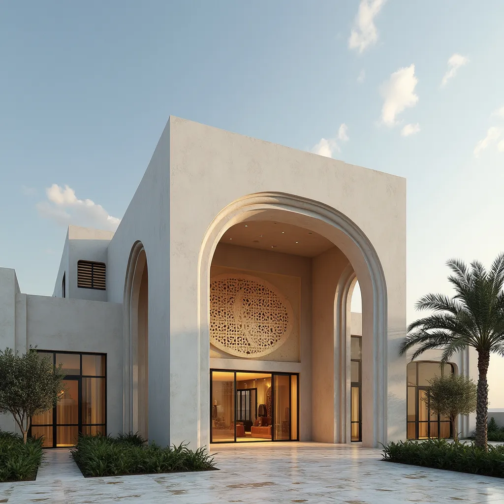 Prompt: house of wisdom sharjah
