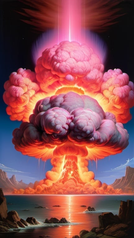 Prompt: painting by Michelangelo of a neon colored nuclear explosion of love.

dreamy colors, intricate details + diffused light + fantasy painting + ultra realistic + unreal engine