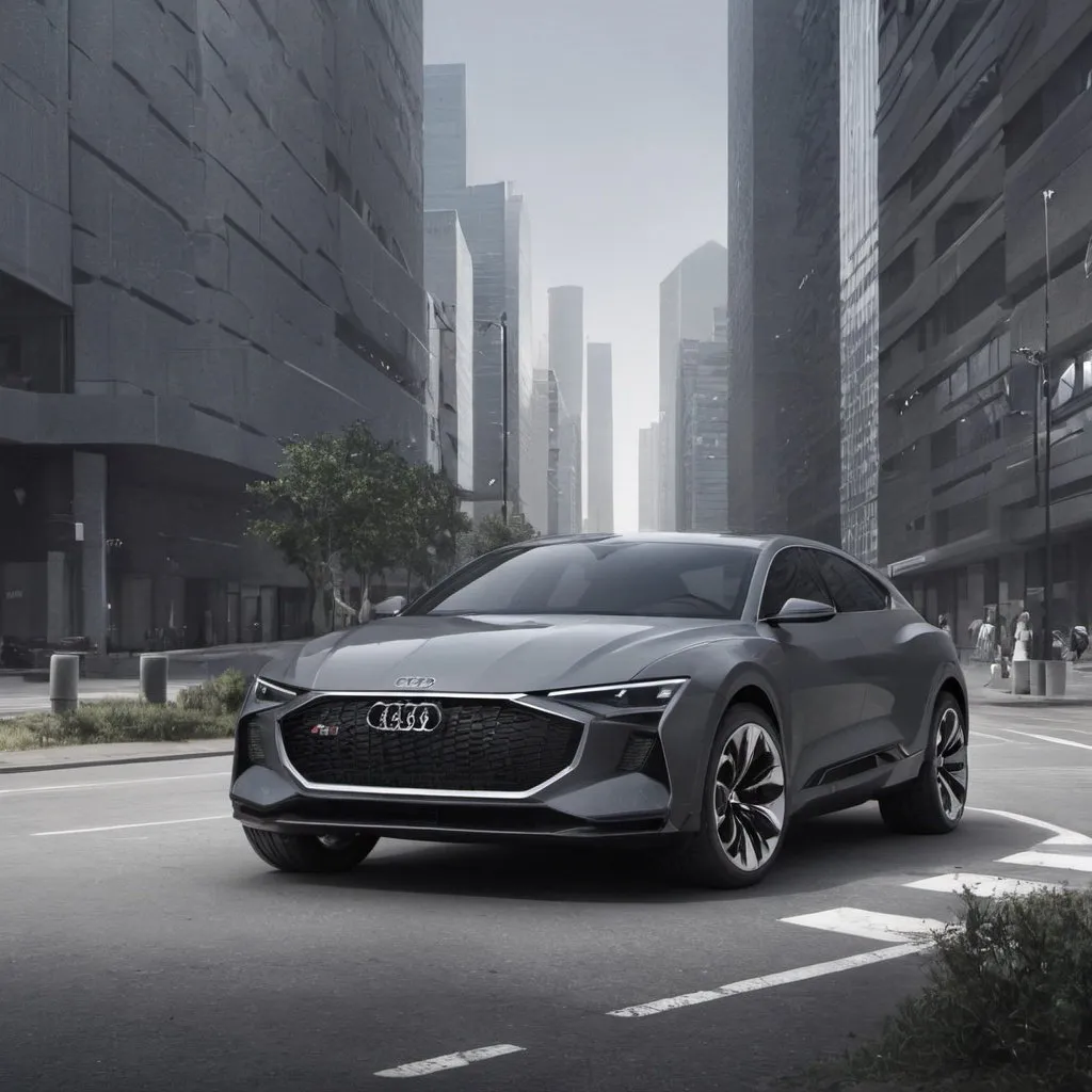 Prompt: Audi in 2070 for city