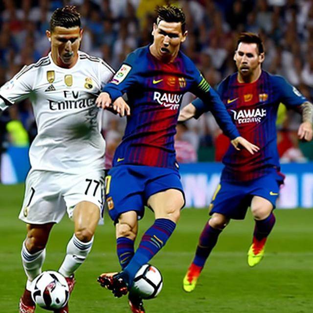 Prompt: ronaldo vs messi
