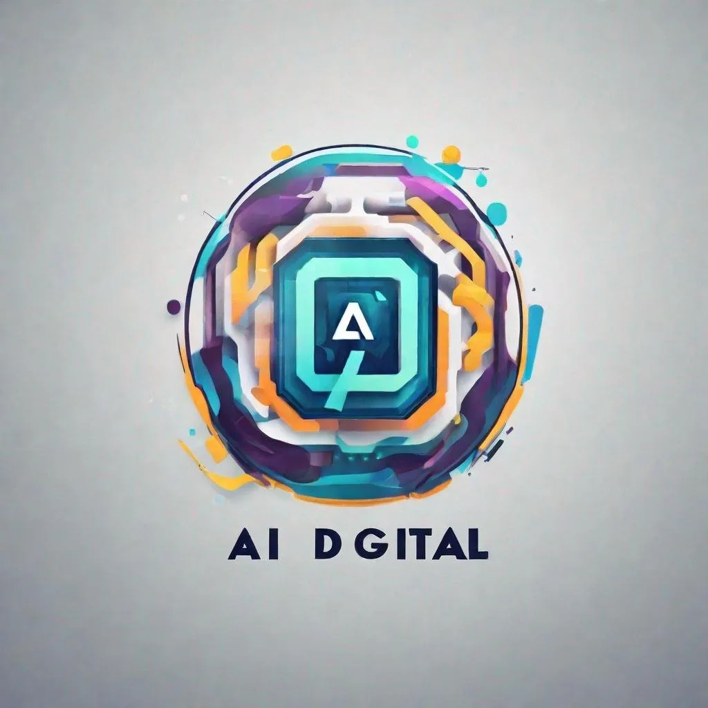 Prompt: A logo for a company named AI digital
