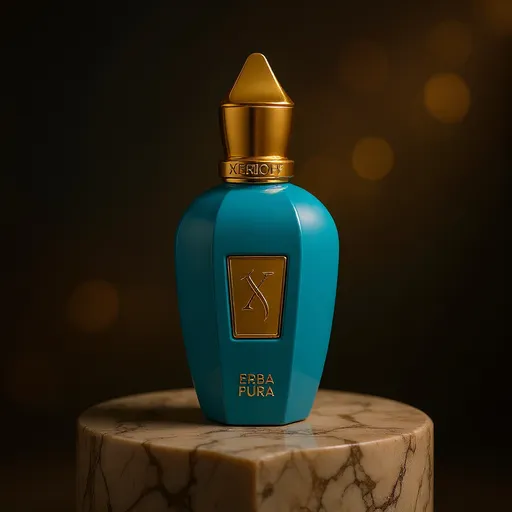 Prompt: <<PERFUME_BOTTLE>> sobre un pedestal de mármol iluminado con luces suaves, 
reflejos elegantes, enfoque cinematográfico, estilo publicitario premium, 
fondo oscuro con efecto bokeh dorado, atmósfera de lujo.

