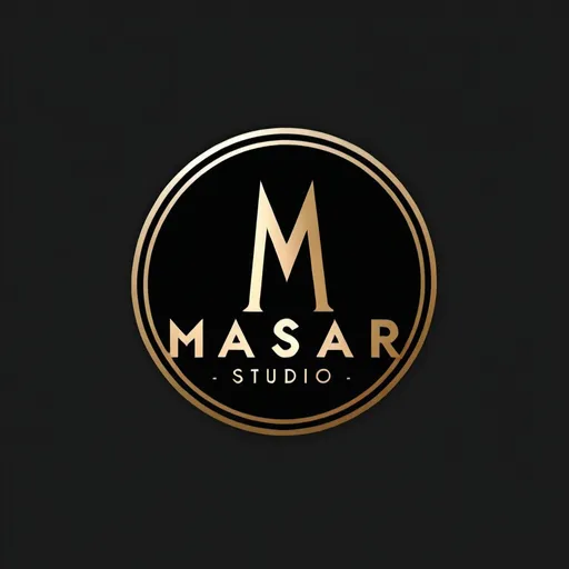 Prompt: Masar Studio logo 