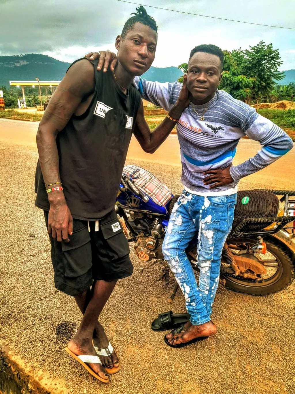 Prompt: ALi Boubacar best friend