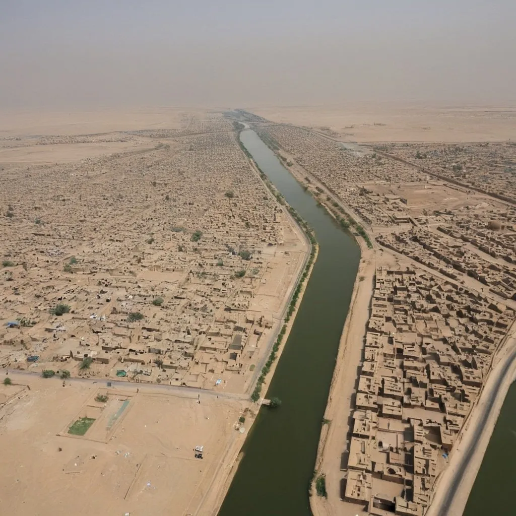 Prompt: Iraq - Basra City