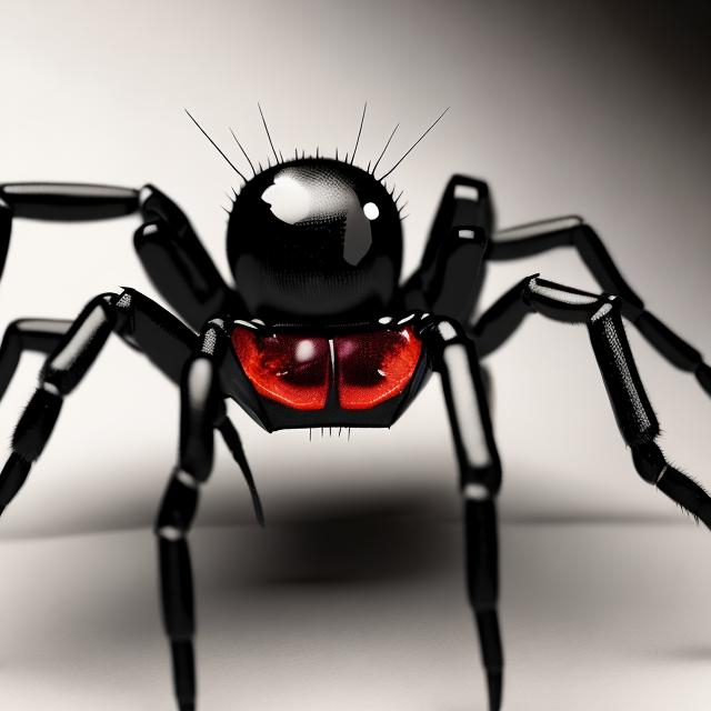 Prompt: Veri scari spider with forte legs 