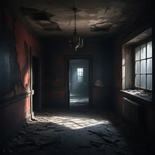 Prompt: Through vacant halls I won't surrender
The truth revealed in eyes of ember