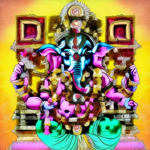 Prompt: the indian hindu god ganapati 