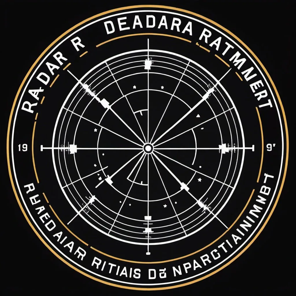 Prompt: Radar department logo
