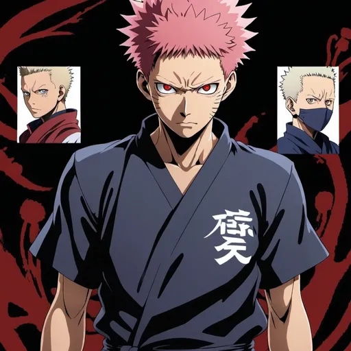 Prompt: Make a Jersey from the front with the the theme "Jujutsu Kaisen" the anime