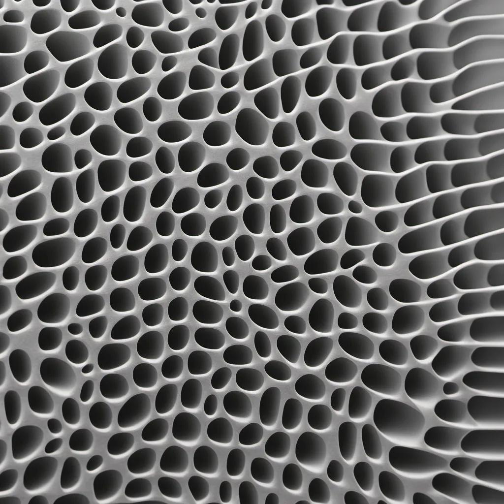 Prompt: SEM Image of TORAY paper with nano structure