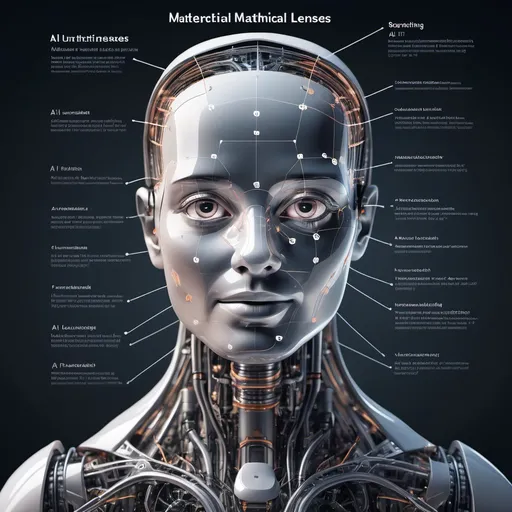 Prompt: A chart on the future of AI through mathematical lenses 