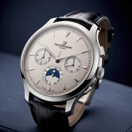 Prompt: Vacheron Constantin 212 in platinum
