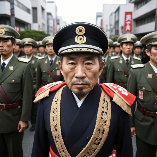 Prompt: Japan human manifestation of a warlord