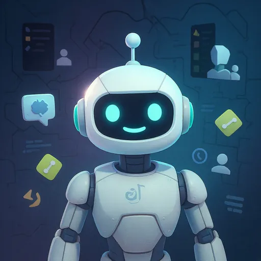 Prompt: Generate an image i can use as the avatar for my chatbot image Image must be square with a resolution between 64 x 64 and 100 x 100.
