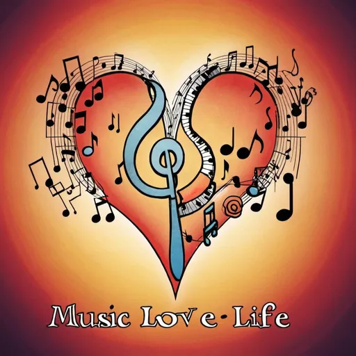 Prompt: Music Love Life Healing