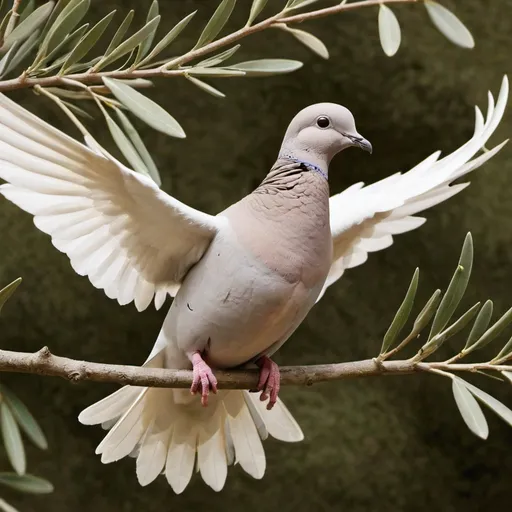 Prompt: Lift me like an olive branch and be my homeward dove