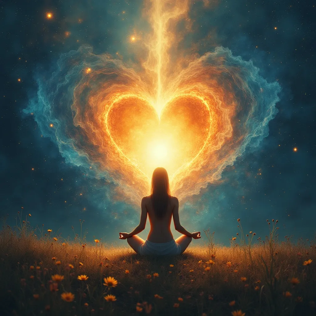 Prompt: 

Healing is a central energy of love