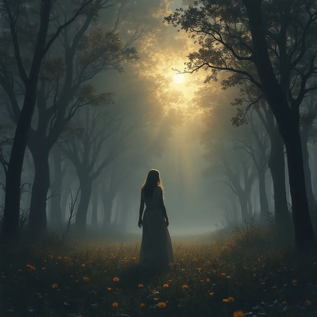 Prompt: When the Cymbal Rang
I spoke with reason,
not with love—
a cold intention dressed as light.
The cymbal rang, hollow and proud,
and the silence that followed
was louder than sound.
I stood beneath an open sky,
but the sky fell dark.
Not in fear—
in awe.
The trees stood still,
and even the wind held its breath
as the veil between worlds
unfolded.
I was not lost.
I was unmade.
Emptied of striving,
stripped of solving,
standing at the edge of vastness
that needed no fixing.
And there—
in the great nothing,
I saw Everything.
No voice. No light.
Only glory,
infinite and quiet,
pressed into the fabric of the void.
I had tried to be good.
To be right.
To choose what made sense.
But grace is not earned
by clean intentions.
It simply comes—
when heaven decides
it is time.
And I—
the clanging cymbal—
was silenced
by the soundless song of God.
