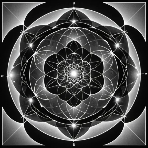 Prompt: Gratitude. God. Sacred geometry.