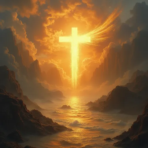Prompt: I serve the God of glory,
Who spoke and stars took flight,
Declared His name to Moses,
A flame in desert night.
Not bound by man’s tradition,
Nor carved by hands of clay—
His Word, alive and burning,
Still speaks to me today.
His mercy—onbeskryflik,
Too vast for tongue to frame,
Yet near enough to whisper
The power of His name.
He gave me breath and reason,
He placed the choice in me;
To walk the path of worship,
And serve Him joyfully.
All earth and I am groaning,
For heaven’s song begun—
Let justice roll like rivers,
Let all things find the Son.
I choose His will, His wonder,
My soul in Him is free—
The risen Christ, my anchor,
Who reigns eternally.


(Note; 24 images following the words of the poem above forming one cohesive whole)