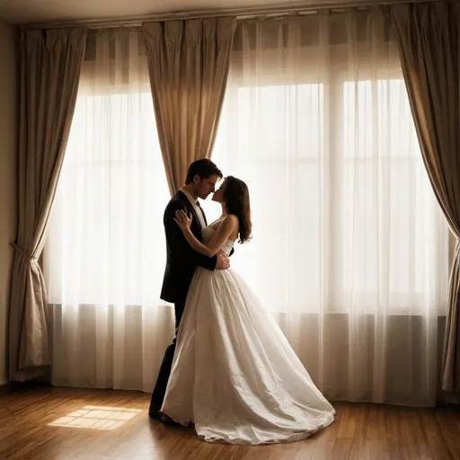 Prompt: Dance me through the curtains that our kisses have outworn