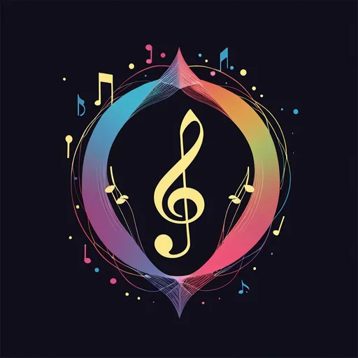 Prompt: Shape of music