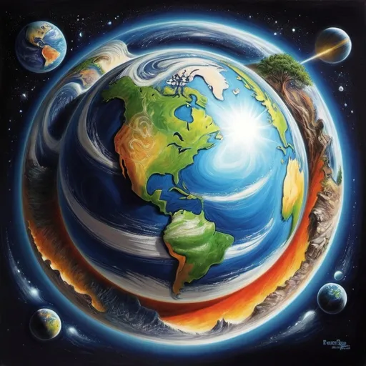 Prompt: New Earth Art