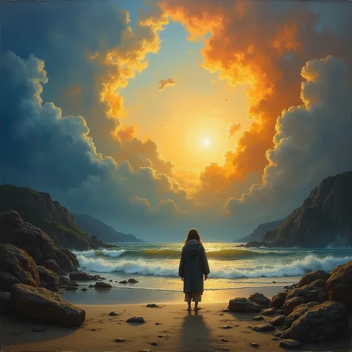 Prompt: Series of images with overall theme (title of song):

I Have Dreamed

The verses (images to artistically reflect words of verses):


I Have Dreamed

I have had a personal experience of God.
Not in thunder, nor in fire—
But in stillness, and in symbol.

I dreamed of a world made whole,
Where no force binds, no will imposes—
A world in harmony,

Like music, each soul a song.
We move in different keys and rhythms,
Yet where our notes align,
We play together.

No conductor but the One.
No need to direct each other’s melody.

Once, a penguin came—
A humble messenger, absurd and holy.

Twice, I saw salvation,
And mercy wrapped in light.
This is the vision I hold,
A future remembered from the dream.
Where love is the only law,
And beauty plays in every chord.
