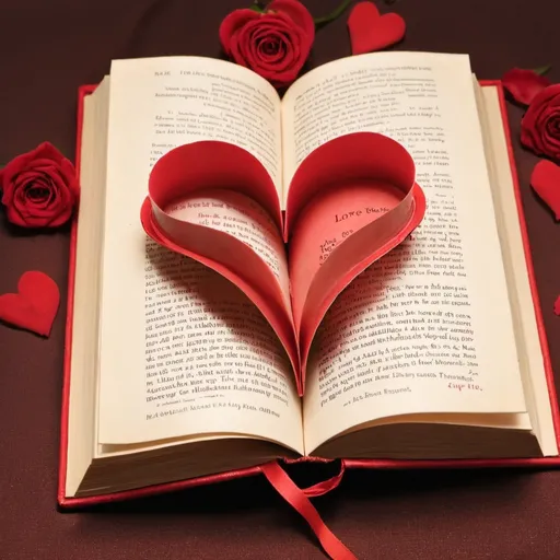 Prompt: Book of love