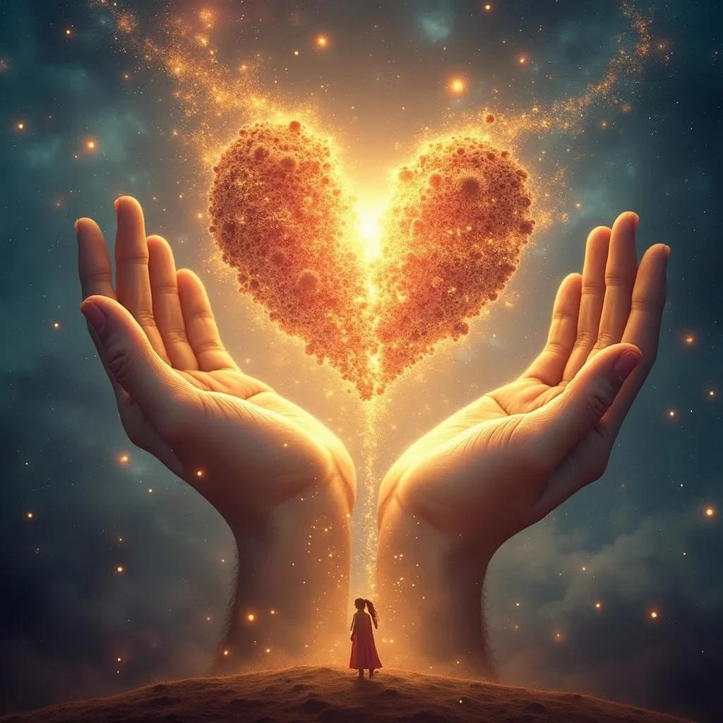 Prompt: Love as a Foundational Energy

The Bible tells us that "God is love" (1 John 4:8), which means love isn’t just a feeling—it’s the very essence of the universe. Imagine love as the energy that holds everything together, from the tiniest particles to the vast universe. It’s the force that sustains creation itself. As we explore this idea, we’ll uncover how love, as a powerful energy, influences all aspects of life—physical, emotional, and spiritual.

